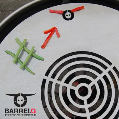 Teppanyaki grillplaat voor 200L olievat