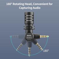 Boya mini condensator microfoon by-m110 voor 3,5mm trrs - thumbnail