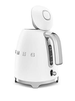 Smeg KLF03WHMEU jaren &apos;50 waterkoker, mat wit - thumbnail