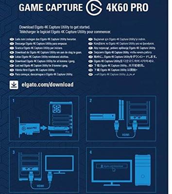 Elgato Game Capture 4K60 Pro MK.2 (PC / PS4 / Xbox One / Wii U)