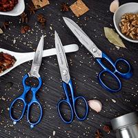 Keukenschaar 3 Claveles 8" Roestvrij staal Blauw Multifunctioneel - thumbnail