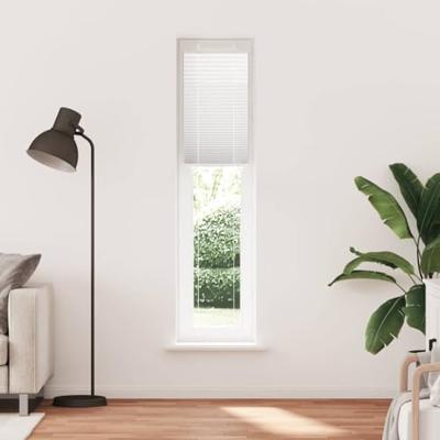 VidaXL Plissé rolgordijn 50x200 cm stofbreedte 49,4 cm polyester wit VidaXL Plissé rolgordijn 50x200 cm stofbreedte 49,4 cm polyester wit