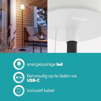 Eglo Design terraslampMontapalma zwart met wit - 75891 - thumbnail