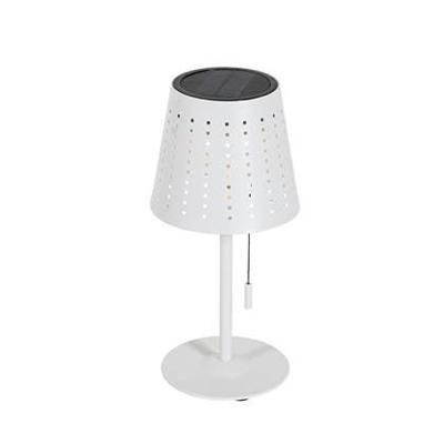 QAZQA Buiten tafellamp wit incl. LED 3-staps dimbaar oplaadbaar en QAZQA Buiten tafellamp wit incl. LED 3-staps dimbaar oplaadbaar en