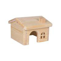 TRIXIE HUIS HAMSTER HOUT SPIJKERVRIJ 15X15X11 CM 2 ST - thumbnail