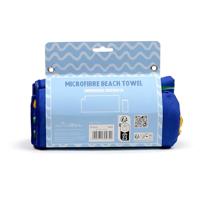 Ananas Print Microvezel Strandhanddoek - thumbnail