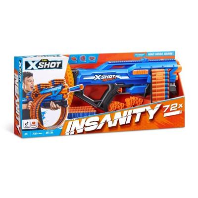 XSHOT Insanity Mad Mega Barrel blaster