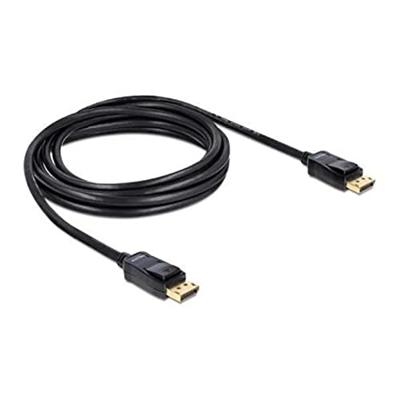 Delock 82424 DisplayPort-kabel DisplayPort Aansluitkabel DisplayPort-stekker, DisplayPort-stekker 3.00 m Zwart Delock 82424 DisplayPort-kabel DisplayPort Aansluitkabel DisplayPort-stekker, DisplayPort-stekker 3.00 m Zwart