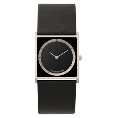 Horlogeband Danish Design IV13Q826 Leder Zwart 26mm Horlogeband Danish Design IV13Q826 Leder Zwart 26mm