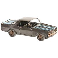 Decoratieve figuren Home ESPRIT Blauw Zilverkleurig Auto Vintage 30 X 11 X 10 CM - thumbnail