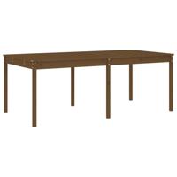 17-delige Tuinset massief grenenhout honingbruin - thumbnail