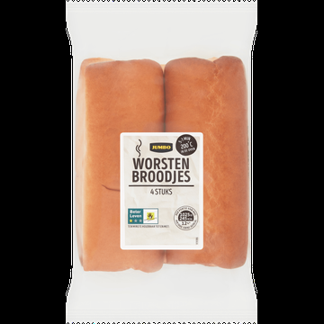 Jumbo Worstenbroodjes 4 Stuks