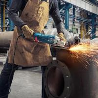 Bosch Professional GWS 24-230 JZ Haakse Slijper 230mm 2400W + GDE 230 FC-S Stofafzuigkap - 0615A5004S - thumbnail