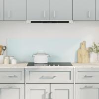VidaXL Spatschermen keuken 2 st 70x50 cm gehard glas wit - thumbnail