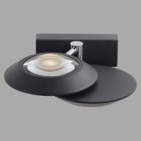 Paul Neuhaus 2L led wandlampPure Oculis black pearl - 9052-18 - thumbnail