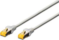 Digitus DK-1644-A-100 RJ45 Netwerkkabel, patchkabel CAT 6A S/FTP 10.00 m Grijs Halogeenvrij, Verdraaide paren, Snagless, Vlambestendig 1 stuk(s) - thumbnail