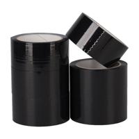 Pp acryl tape low noise 28 micron 50 mm x 66 meter zwart | 6 stuks - thumbnail