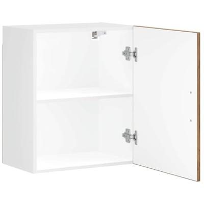 Keukenbovenkasten 2 st Porto bewerkt hout oud houtkleurig