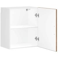 Keukenwandkasten 2 st Porto bewerkt hout oud houtkleurig - thumbnail