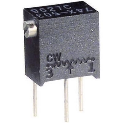 Vishay T63XB503KT20 T63XB503KT20 Spindeltrimmer 12-slagen Lineair 0.25 W 50 kΩ 4320 ° 1 stuk(s)