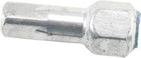 Alpina abs-spaaknippel abs spoke nipple 2mm 15mm long brass sil. - thumbnail