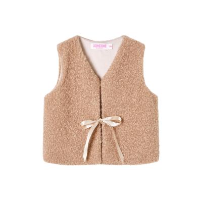 Someone winter gilet meisjes - beige - no sleeve - Aida