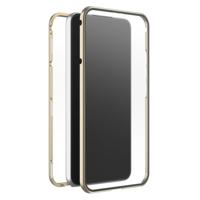 White Diamonds 360 Glas Cover Samsung S22 (5G) Goud - thumbnail