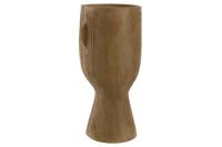 Vaas Home ESPRIT Bruin Hars Gezicht 15 x 15 x 31 cm - thumbnail