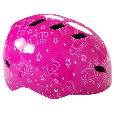 Volare fiets/skatehelm - roze - 55-57 cm