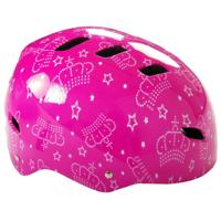 Volare fiets/skatehelm - roze - 55-57 cm - thumbnail