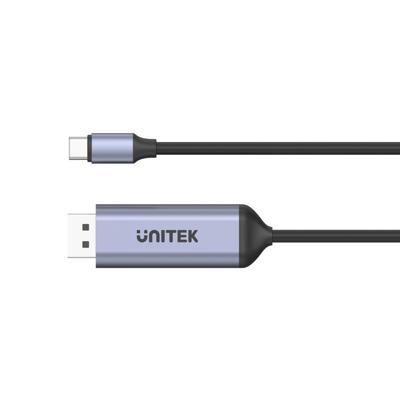 UNITEK ADAPTER USB-C, DISPLAYPORT 1.4, 8K@60HZ, 1,8M, V1423C