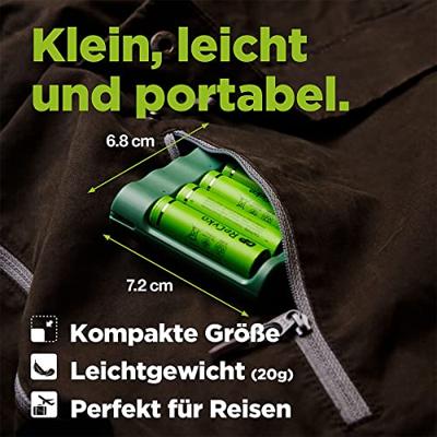 GP - ReCyko Everyday batterijlader (USB), incl. 4 AAA 850mAh NiMH-batterijen