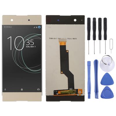 LCD-scherm en digitizer volledige montage voor Sony Xperia XA1 (goud)