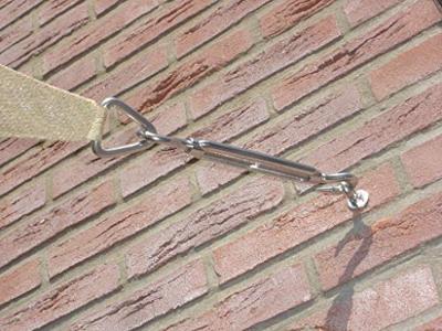 Nesling spanmoer m10 haak rvs