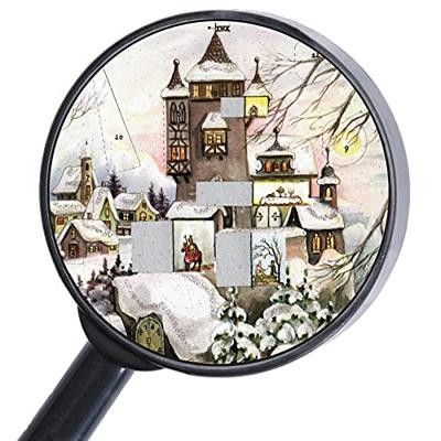 A4 Adventskalender Bij het Kasteel