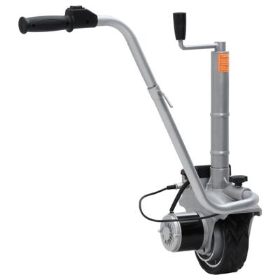 VidaXL Elektrotrekker gemotoriseerd 12 v 350 w aluminium