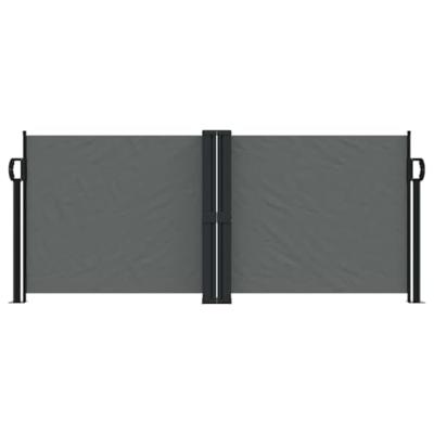 Windscherm uittrekbaar 100x1000 cm antraciet