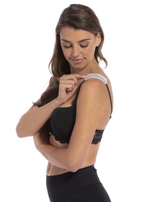 Magic Bodyfashion Comfort bra straps - Siliconen schouderstukjes - Verminder de druk op je schouders - Tegen afzakkende bh bandjes