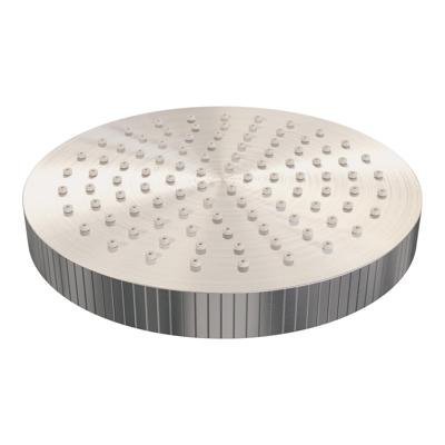Brauer Stripe regendouchekop Diameter 25 cm RVS-kleurig geborsteld PVD Brauer Stripe regendouchekop Diameter 25 cm RVS-kleurig geborsteld PVD