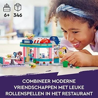 LEGO® Friends 41728 restaurant in de stad - thumbnail