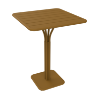 Fermob Luxembourg tuintafel hoog 80x80 cm Gingerbread - thumbnail