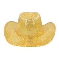 Hoed Rodeo Party goud - thumbnail