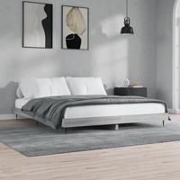 Bedframe zonder matras 160x200 cm spaanplaat grijs Sonoma - thumbnail
