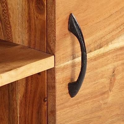 Dressoir 116x30x66 cm massief acaciahout