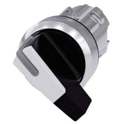 Siemens 3SU10522CC600AA0 3SU1052-2CC60-0AA0 Knevelschakelaar Knevel Wit 1 x 45 ° 1 stuk(s)