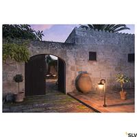 SLV 1000822 MOLAT Staande buitenlamp Energielabel: E (A - G) E27 60 W Antraciet - thumbnail