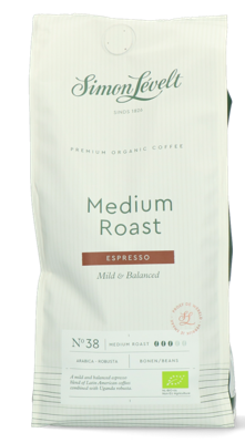 Simon Levelt Medium Roast Espresso Mild & Balanced No.38