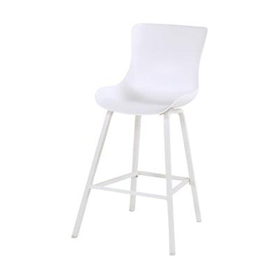 Hartman Outdoor Barkruk 'Sophie Wave' kleur Wit (zithoogte 77cm)