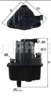 Brandstoffilter KL469