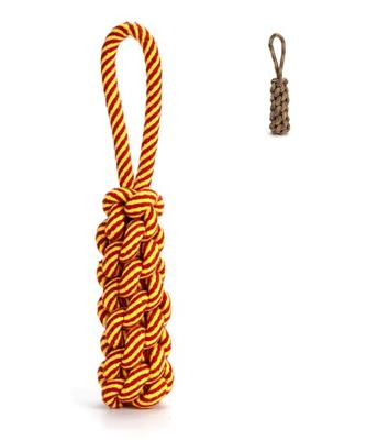 Nobleza Hondenspeelgoed - Gevlochten kegel - 33 cm